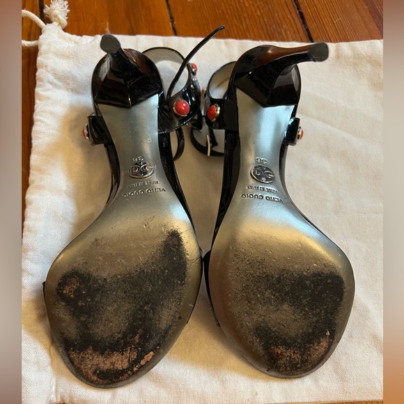 Dolce & Gabbana Heeled Sandals sz 38 - Picture 3 of 5